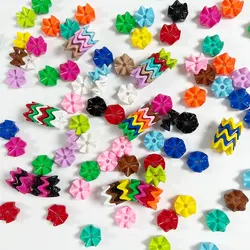 Colorful Wave Spacer Kawaii Beads For Jewelry Making DIY Decoration Earrings Bracelet Necklace Phone Chain Kids Hair Accessories