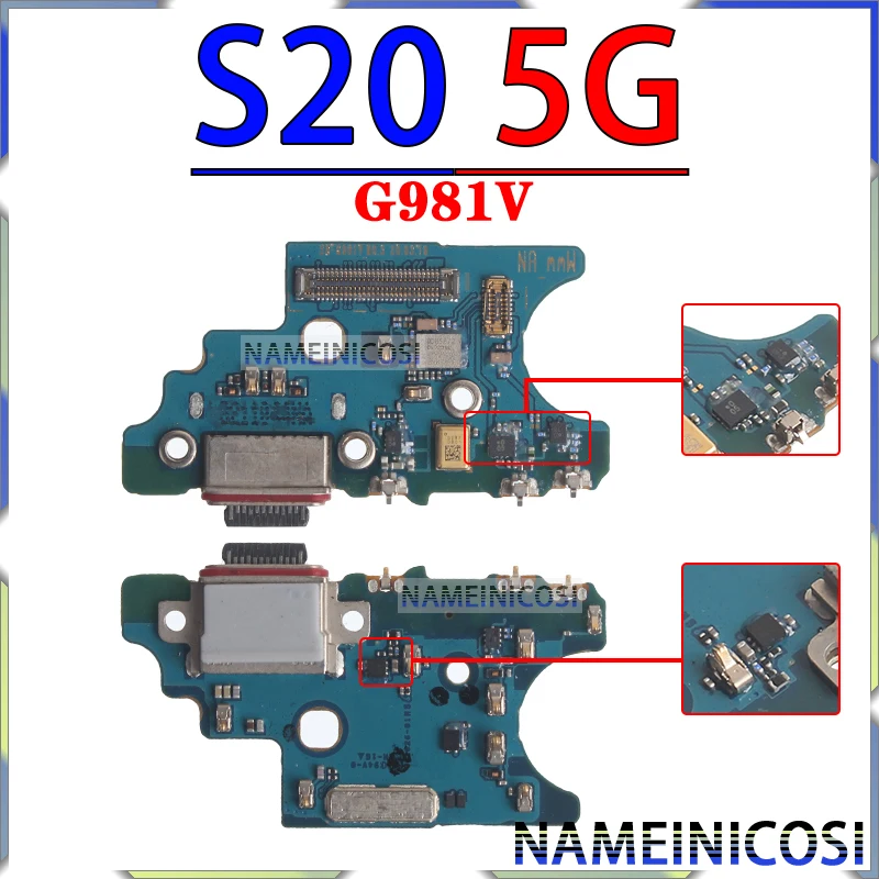 Usb Dock Charger Port for Samsung Galaxy G977 G981 G986  G988 G970 S10 Lite S20 Fe Plus Ultra G780 B N U V Charging Board Module