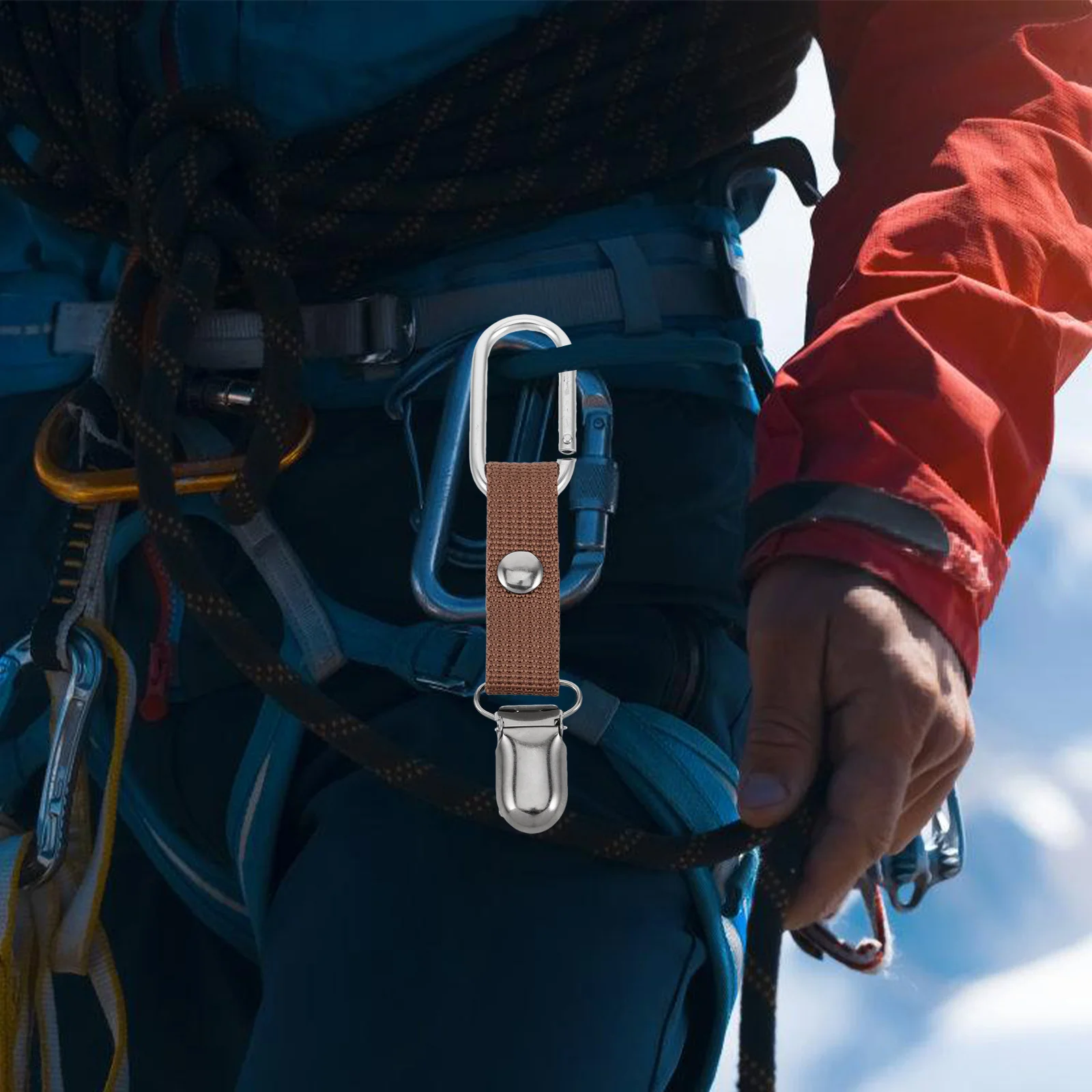 2 قطعة مقاطع قبعة السفر متعددة الاستخدام حامل القبعة مشبك لحقيبة Sunhat وشاح قبعة بيسبول مشبك ملحقات السفر في الهواء الطلق