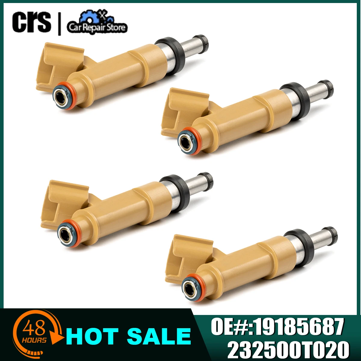 4PCS 232500T020 19185687 Fuel Injectors Nozzle For Toyota Corolla 1.8L 2009-2015 Repair 2320909140 2320939145 Car Accessories