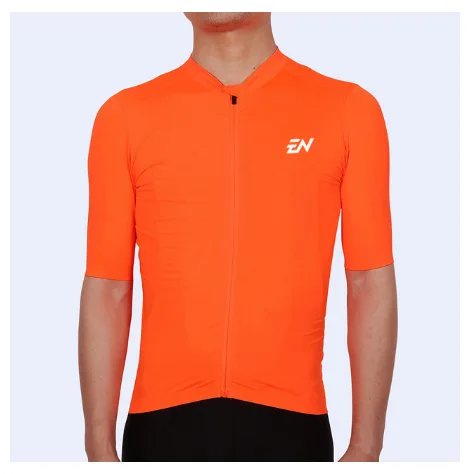 ENCYMO-Ropa de Ciclismo para Hombre, traje de piel, Maillot de verano para bicicleta de montaña y carretera