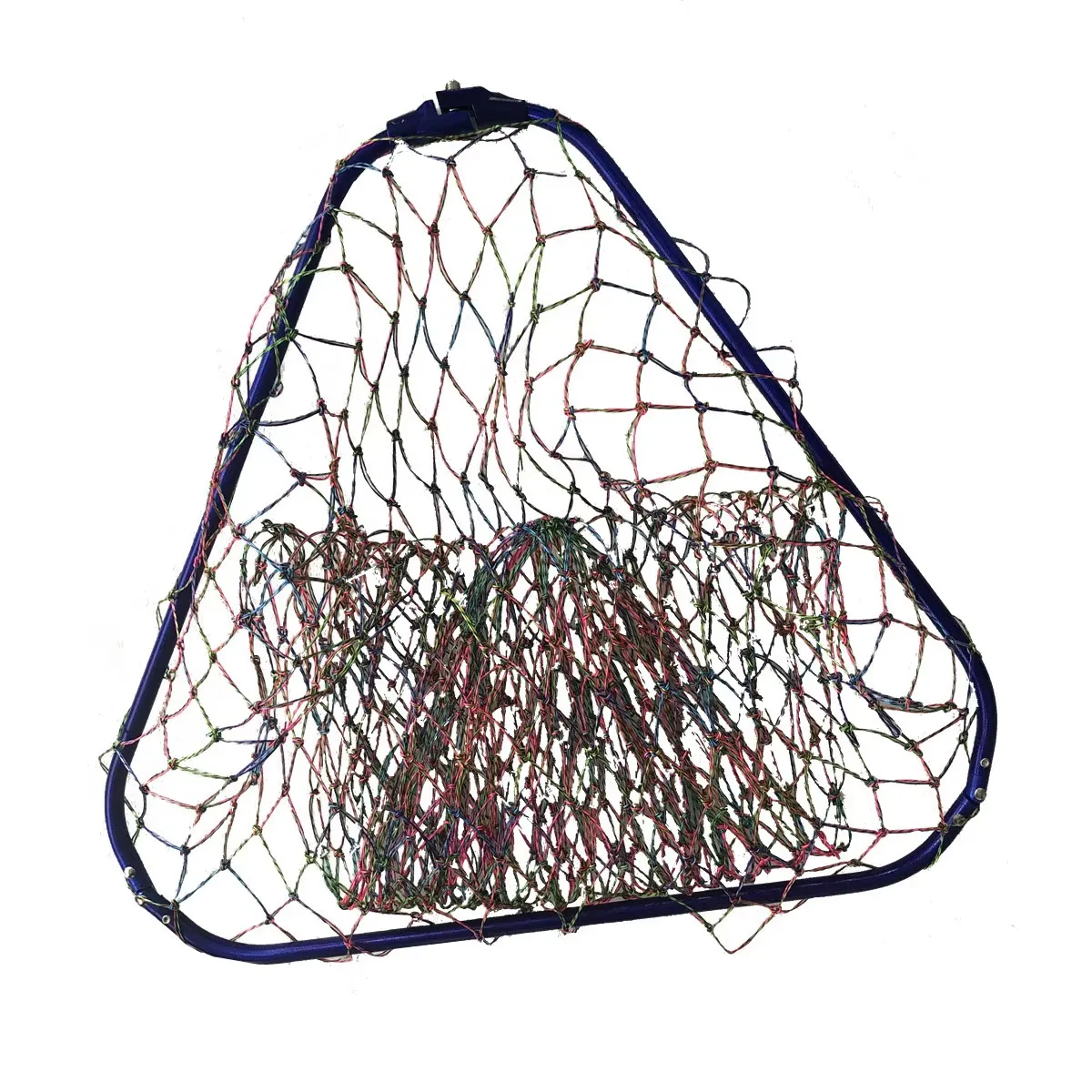 

Hard Titanium Alloy Landing Net for Replace Strong Triangle Folding Fishing Net Fishing Tool Accessories Diameter 40cm-60cm