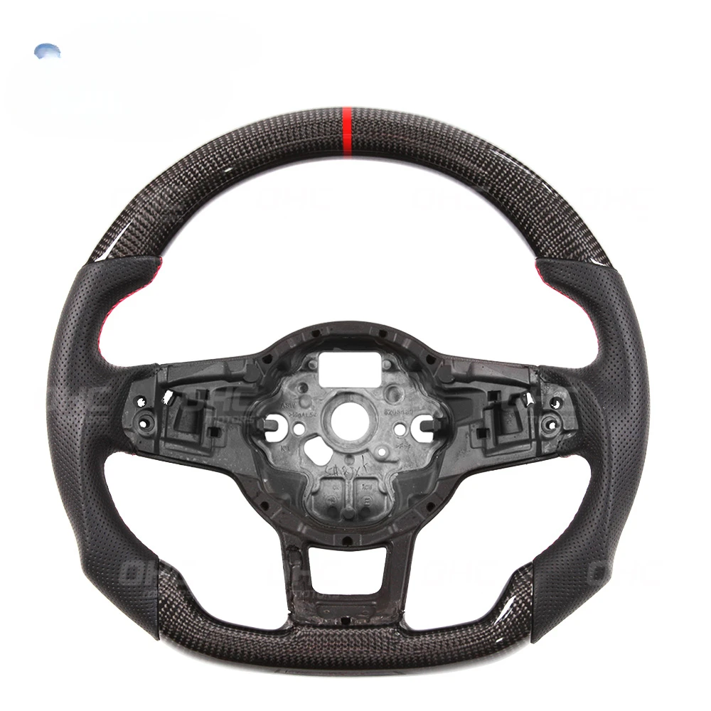 yyhc Car Steering Wheel for volkswag VW Golf 7 r golf7 mk7 gti 7r  Wheels Volant Lenkrad Carbon Fiber OHC MOTORS