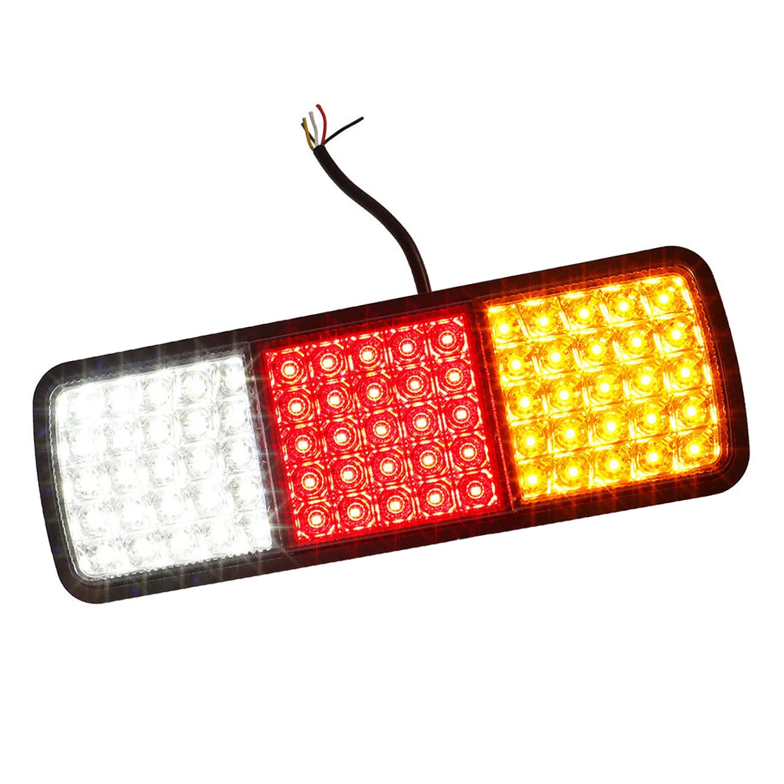 12V 75 Led Rear Tail Lights Stop Indicator Reverse Side Bumper Lamps Universal for Ute Caravan Trailer Truck Boat Van New