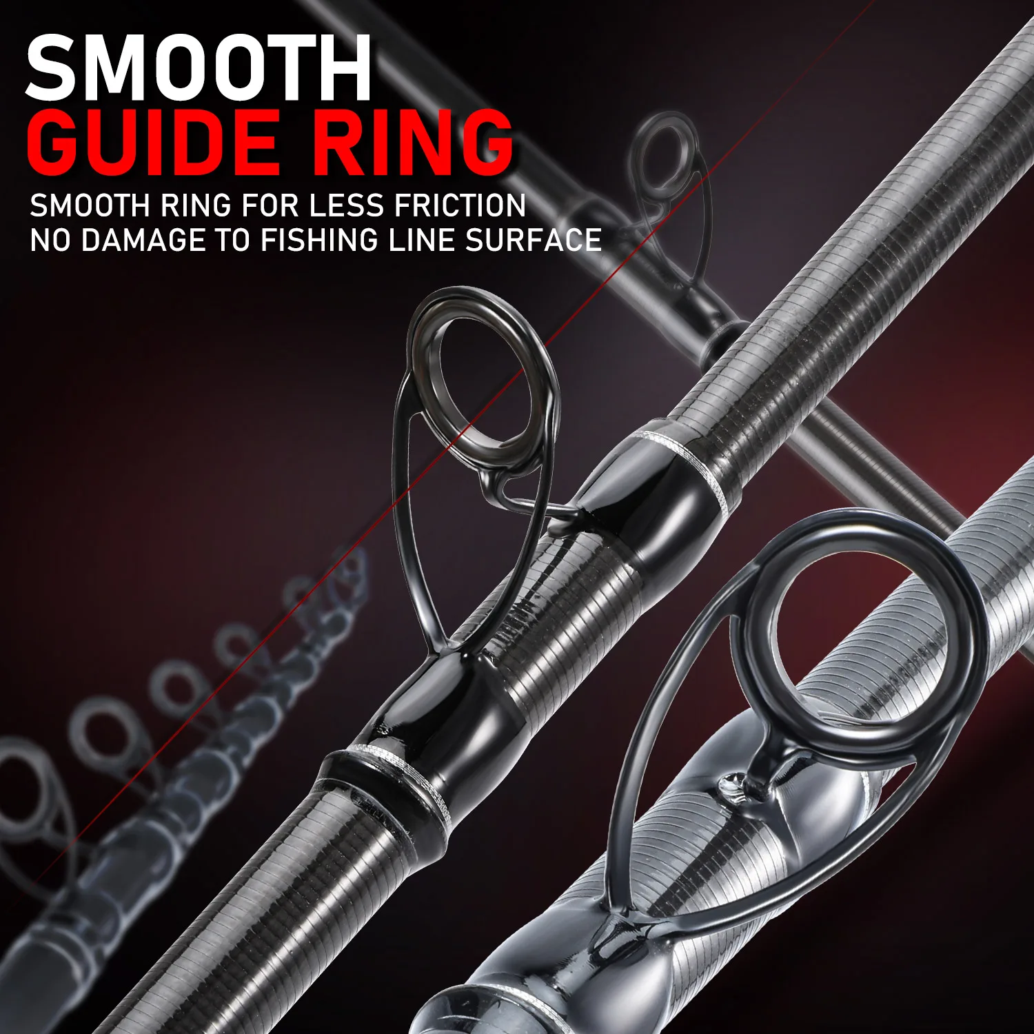 30T Carbon Fishing Rod Combo 4