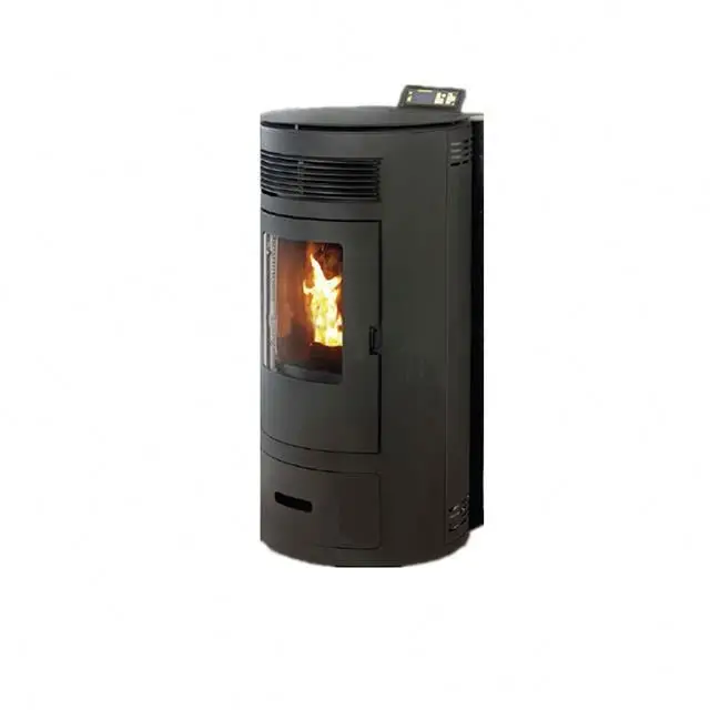 Modern Design Wood Burning Cooking Pellet Stove,poele a Granule