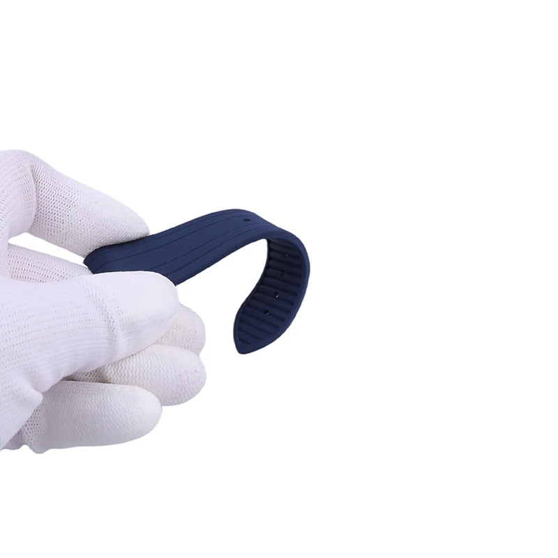 20mm Men's Rubber watch band accessory compatible with omega new Seamaster 300 Universe Ocean AT150 women's silicone watch strap