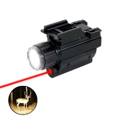 

Мини R5 светодиодный фонарь, тактический пистолет, винтовка, дробовик, фонарик QD, быстросъемный фонарь для винтовки, крепление на рейку, 20 мм, охотничий фонарь