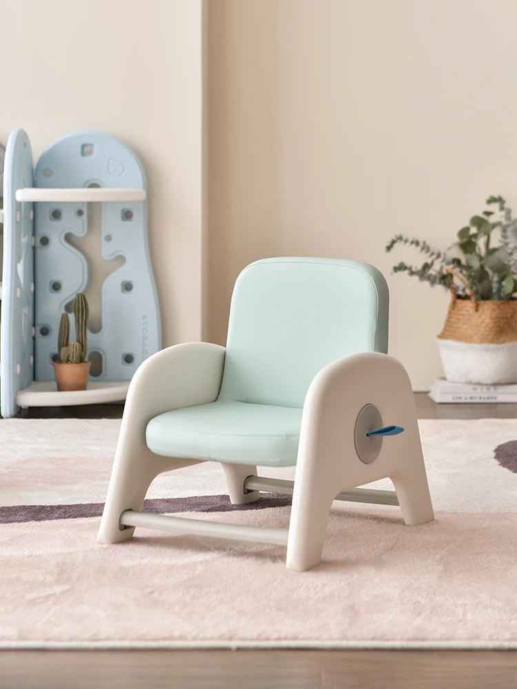 Silla ajustable con respaldo para bebé, asiento pequeño para el hogar, taburete para niños pequeños de 1 a 2 años, mesa de estudio y silla