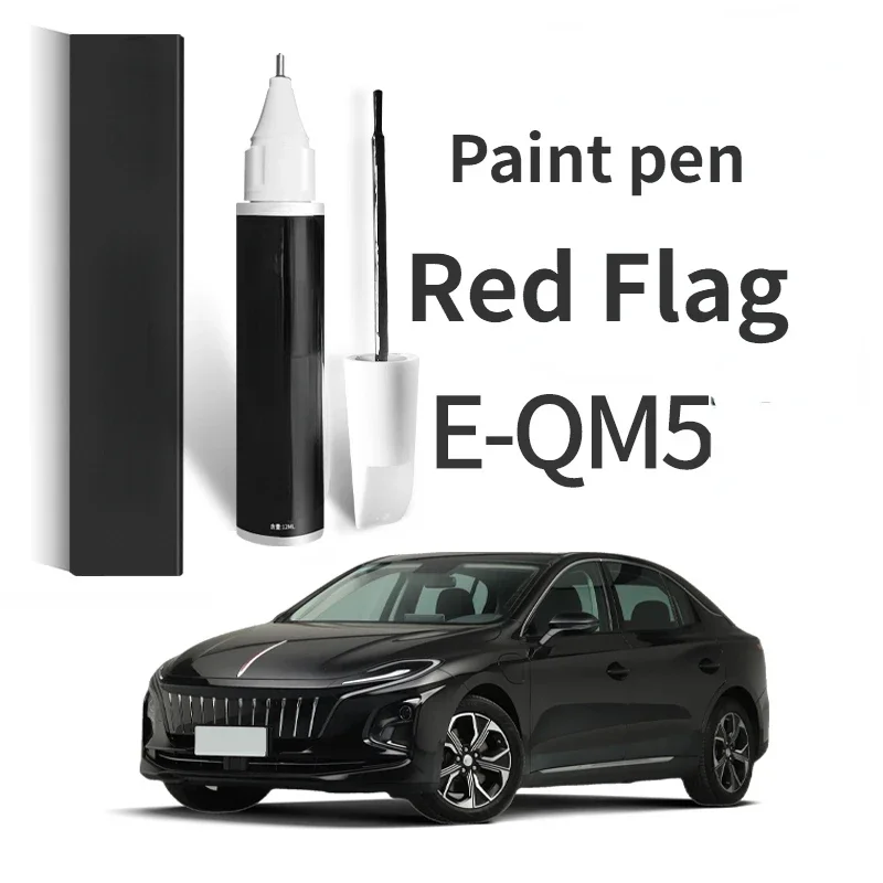 Touch Up Pen Suitable For Red Flag E-QM5 Paint Touch-up Pen Arctic White Polar Night Black Special E-QM5 Modified Parts Hongqi