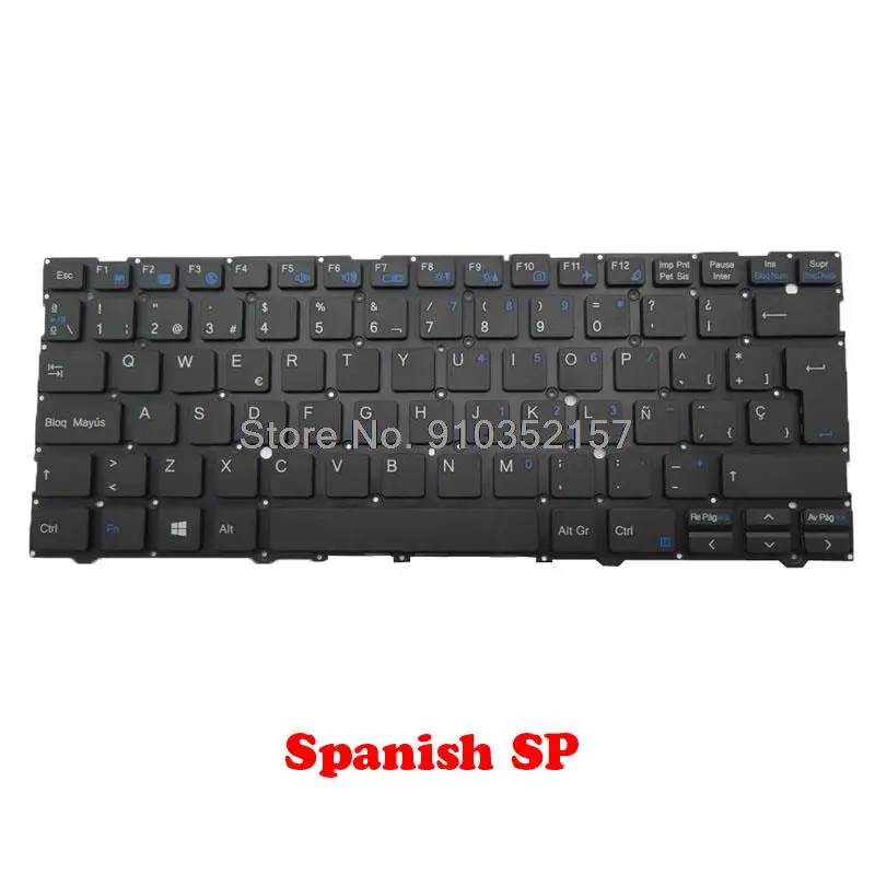 Imagem -02 - Teclado Retroiluminado para Clevo Cvm19c53mu430 680-l14005101 Cvm19c5600-430 690-l1403-191-1 Cvm19c58su-4305 6-80-nl410280-1 Não