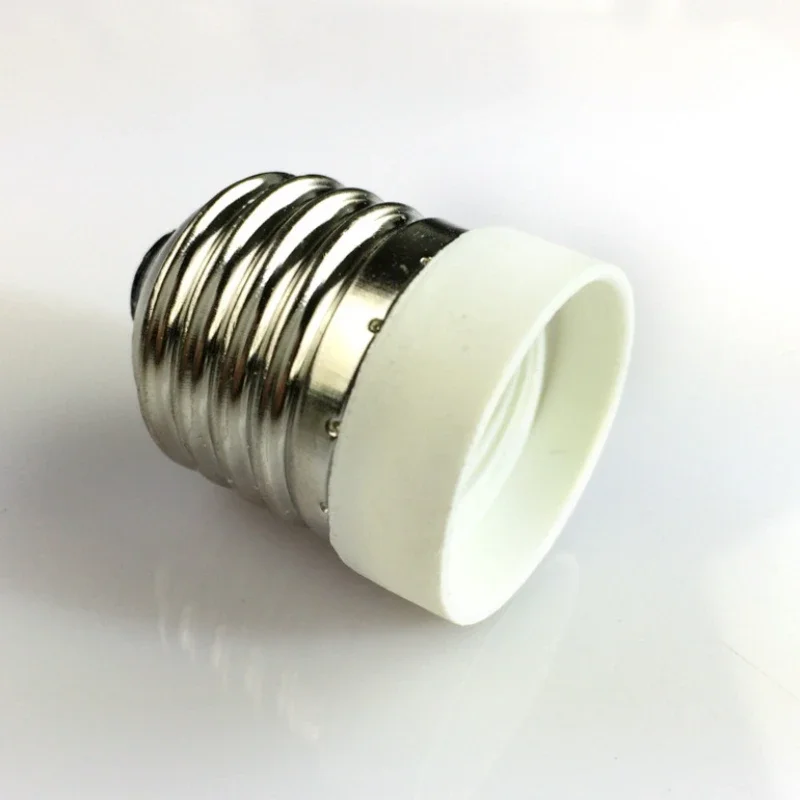 E26 E27 To E17 Led Halogen CFL Light Bulb Socket Adapter Converter Reducer Holder PBT Flame Retardant Pure Copper Contactor