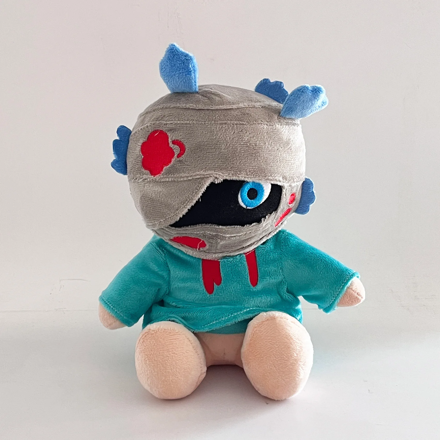 

Новая повязка ужасов Bleed Sal, плюшевая приключенческая игра, мягкая кукла, игрушки для фанатов, коллекционный подарок на Хэллоуин, Рождество