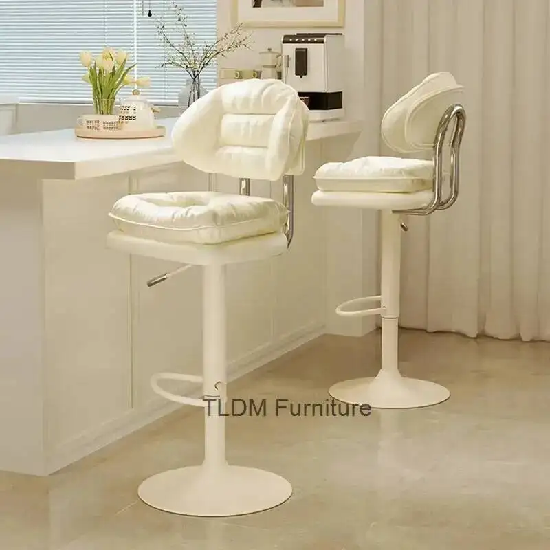 

Роскошные барные стулья, скандинавский дизайнер, эргономичные американские барные стулья, расслабляющая креативная древняя персонализированная металлическая банкетная мебель