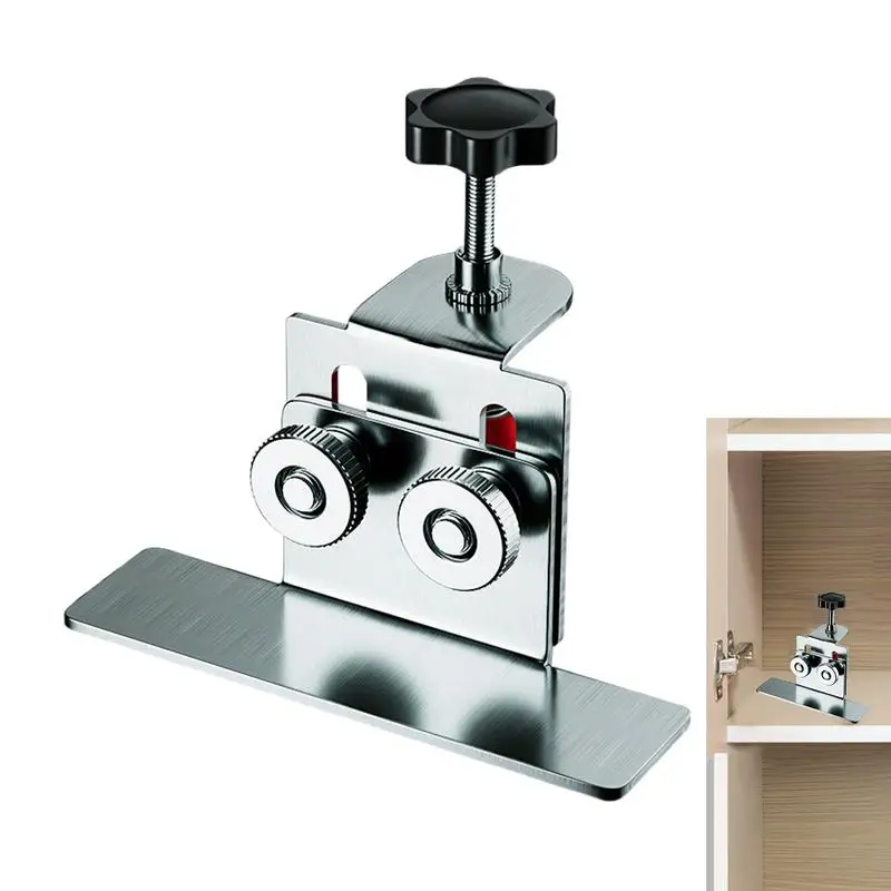 Cabinet Installation Tool Clear Scale Hardware Jig With Enlarged Knob Precision Cabinet Installation Tool Smooth Rotation