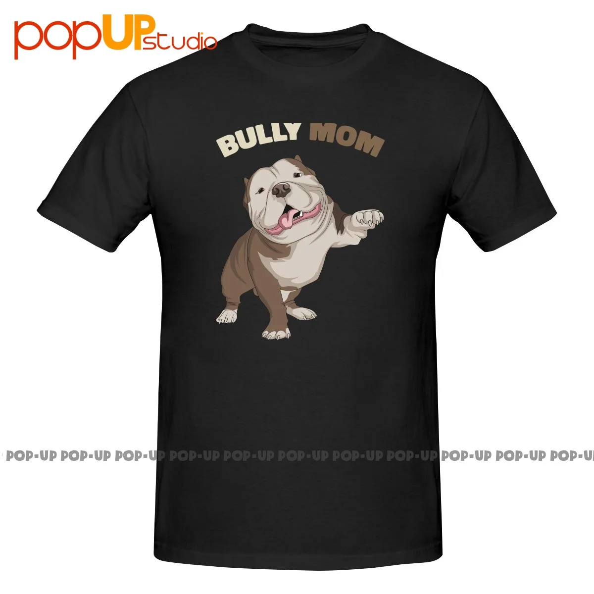 American Bully Mom Funny Dog Mama Mother\'S Day Shirt T-shirt Tee Best Trendy Hip Hop Hot Selling