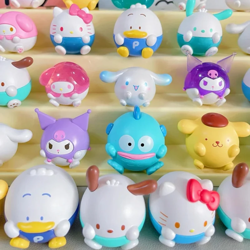 

Подлинная Toptoy Sanrio персонажи круглая серия мини-фигурки сумка-сюрприз модная слепая коробка Hello Kitty Kuromi Cinnamoroll игрушка