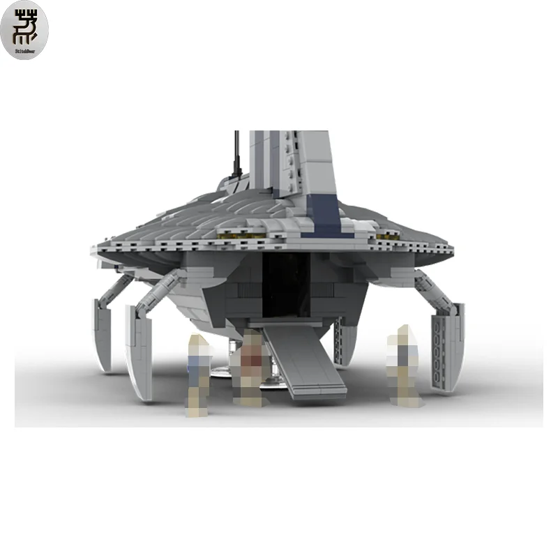 MOC Spaceport Eagle The Shuttle Launch Center DIY Brick Separatist Sheathipede Class Type B Building Block Educational Toy Child