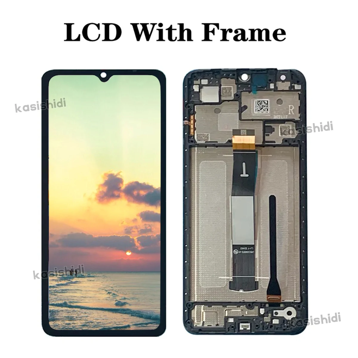 6.71\'\' For Xiaomi Redmi 12C LCD Display LCD Touch Screen Digitizer Assembly For Redmi 12C 22120RN86G Repair Parts 100% Tested