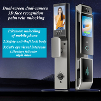 3D Face Recognition Smart Door Lock Fingerprint WIFI APP Remote Control Home Security Gate Electronic Lock