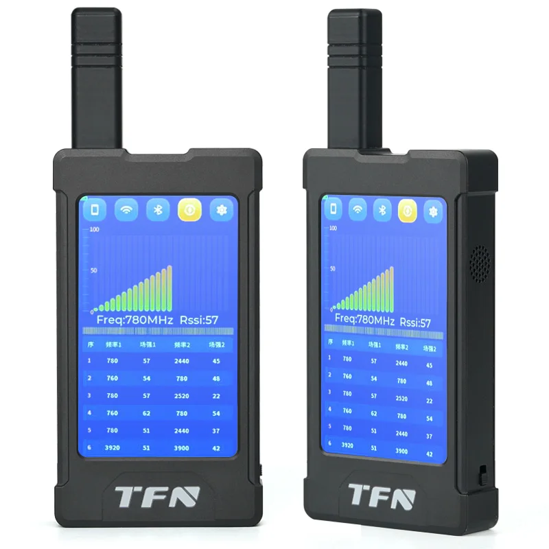 TFN PHC3 كاشف إشارة لاسلكية الهاتف الخليوي واي فاي تستر كشف إشارة بلوتوث وجهاز اختبار الإشارة اللاسلكية