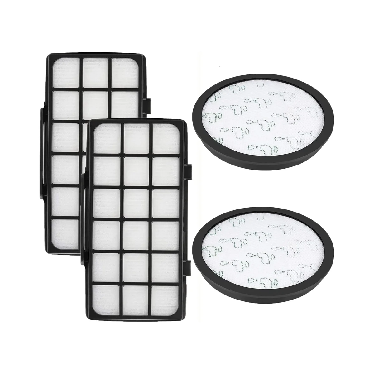 2 Piece HEPA Filter Set for Rowenta X-Trem Power Cyclonic RO6984EA RO6941EA RO6963EA RO6921EA RO6971EA RO6993EA