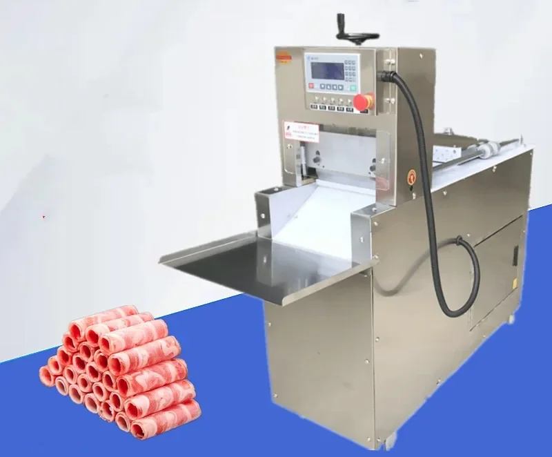 Better Automatic mutton 2 rolls Big model sheep meat slicing machine Frozen meat slicer