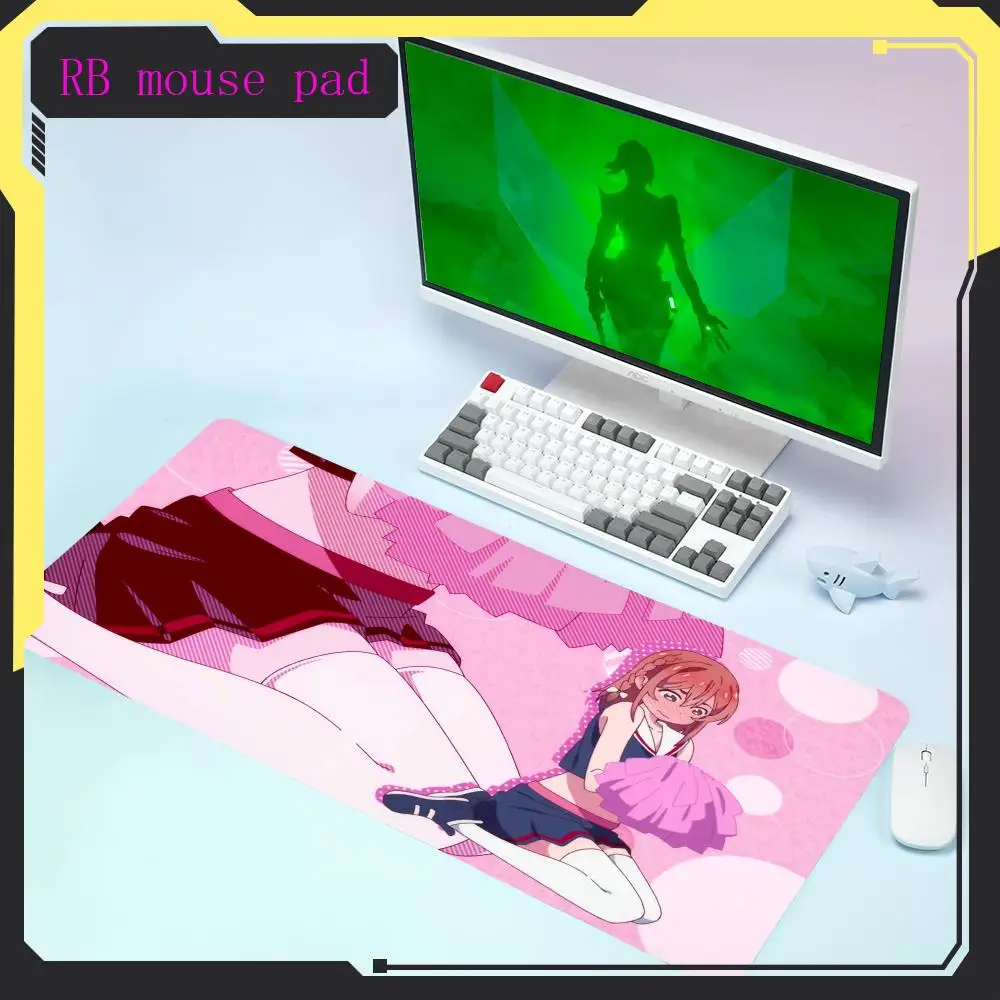 

Hot selling and popular mouse pad kanojo okarishimasu Mouse Pad Electronic game mouse pad suitable for desktop gaming laptops