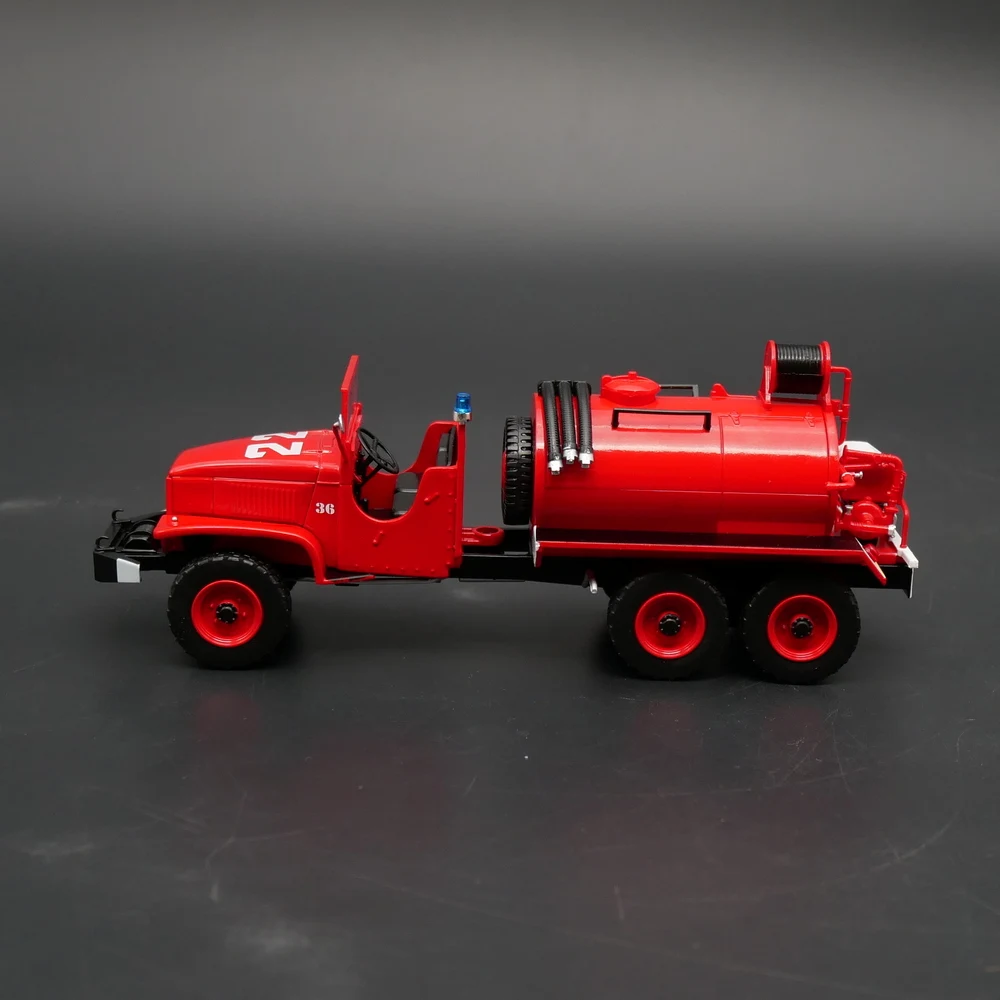 Diecast Ixo 1:43 escala GMC CCF General Motors bosque bomberos rueda hidráulica coche en miniatura de aleación juguete coleccionable regalo recuerdo