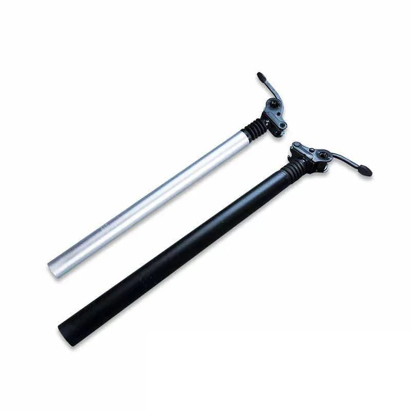 E-bike Seatpost 25.4 27.2 28.6 31.8 33.9mm Suspension Damping Seat Tube 300 350 500mm Folding Bike Aluminum Alloy Saddle Pole