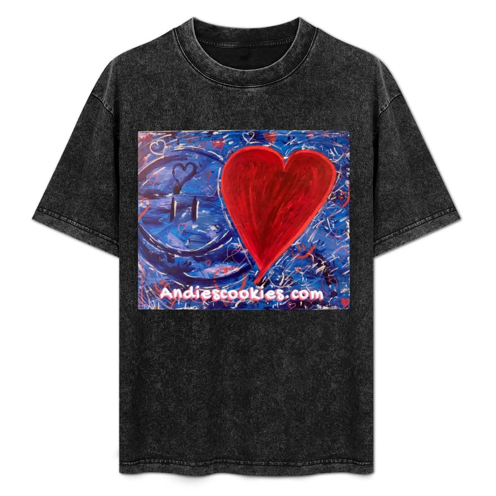 

Andie's Cookies w/web address T-Shirt Comfortable Daily Wear Tee