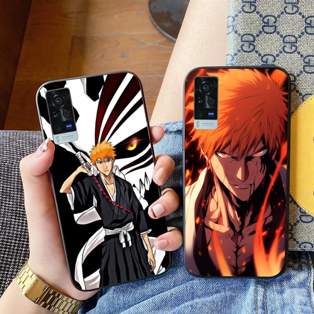 Bleach Ichigo Mobile Cell Phone Case for VIVO Y95 Y93 Y31 Y20 V19 V17 V15 Pro X60 NEX Black Soft Phone Cover Funda