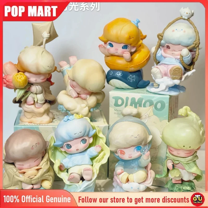

NEW Original POPMART Dimoo Memories We Hold Series Blind Box Figure Cute Desktop Ornaments Model Toys Mystery Box Birthday Gift