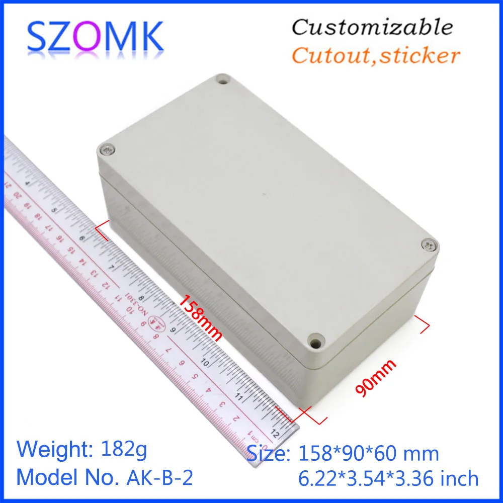 Weatherproof electrical enclosures electronic weatherproof junction box IP65 from SZOMK