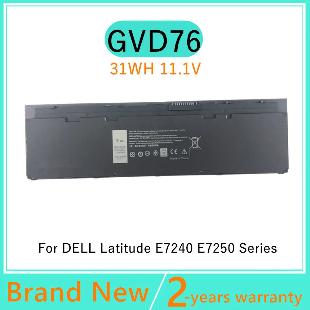 11.1V 31WH Laptop battery For Dell Latitude E7250 E7240 451-BBFW KWFFN J31N7 451-BBFX GVD76 HJ8KP NCVF0