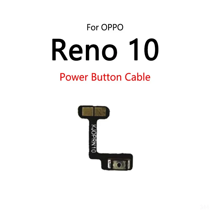 

10PCS/Lot For OPPO Reno 10 Power Button Switch Volume Mute Button On / Off Flex Cable