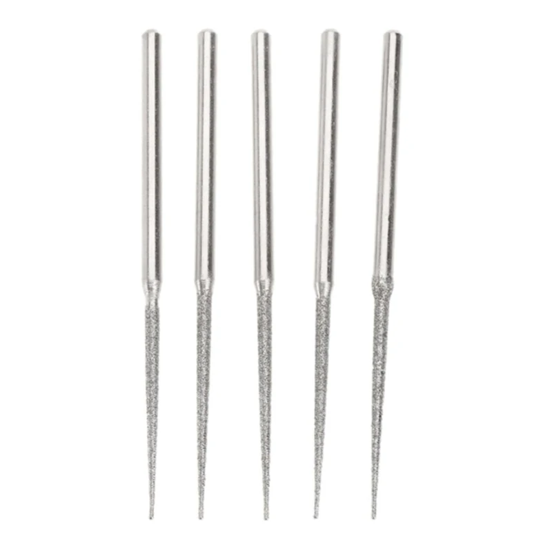 

5PCS 3mm Shank Grinding Rods Mini Drill Diamond Grinding for Head Bur Needle Engraving Carving Polishing Glass Drill Bit 40JA