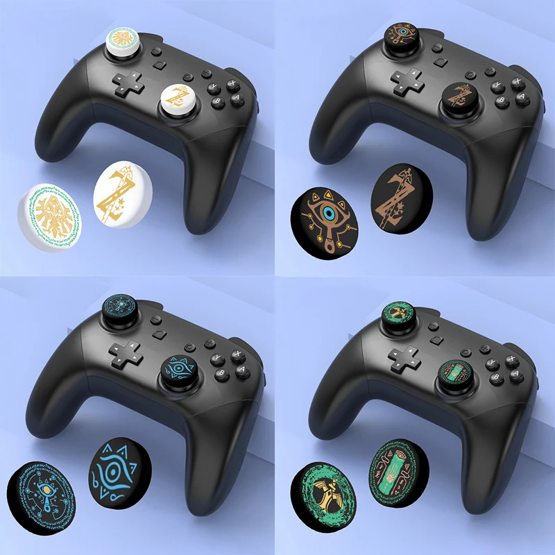 

4pcs/set Cute Pig Ghost Silicone Thumb Stick Grip Cap Joystick Cover For Sony PS5 PS4 Thumbstick Case for Nintendo Switch Pro