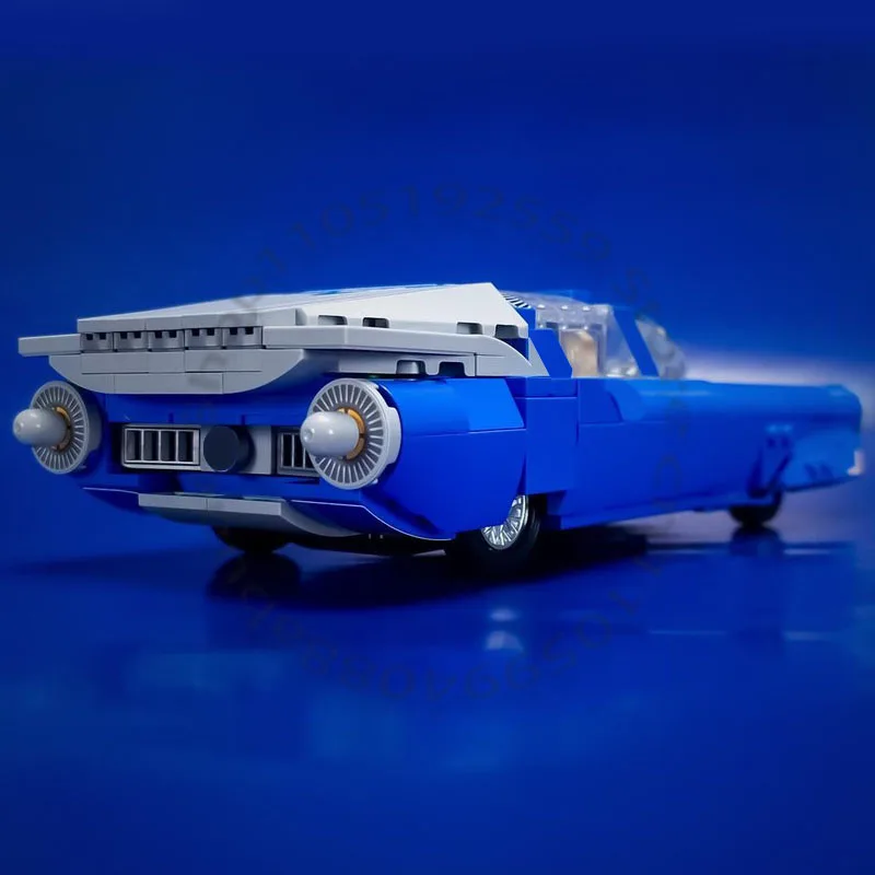 473 PCS Speed King The Fantasticar MOC Customize Modular Building Block Creative Design Design Simple DIY Toy Christmas Gift