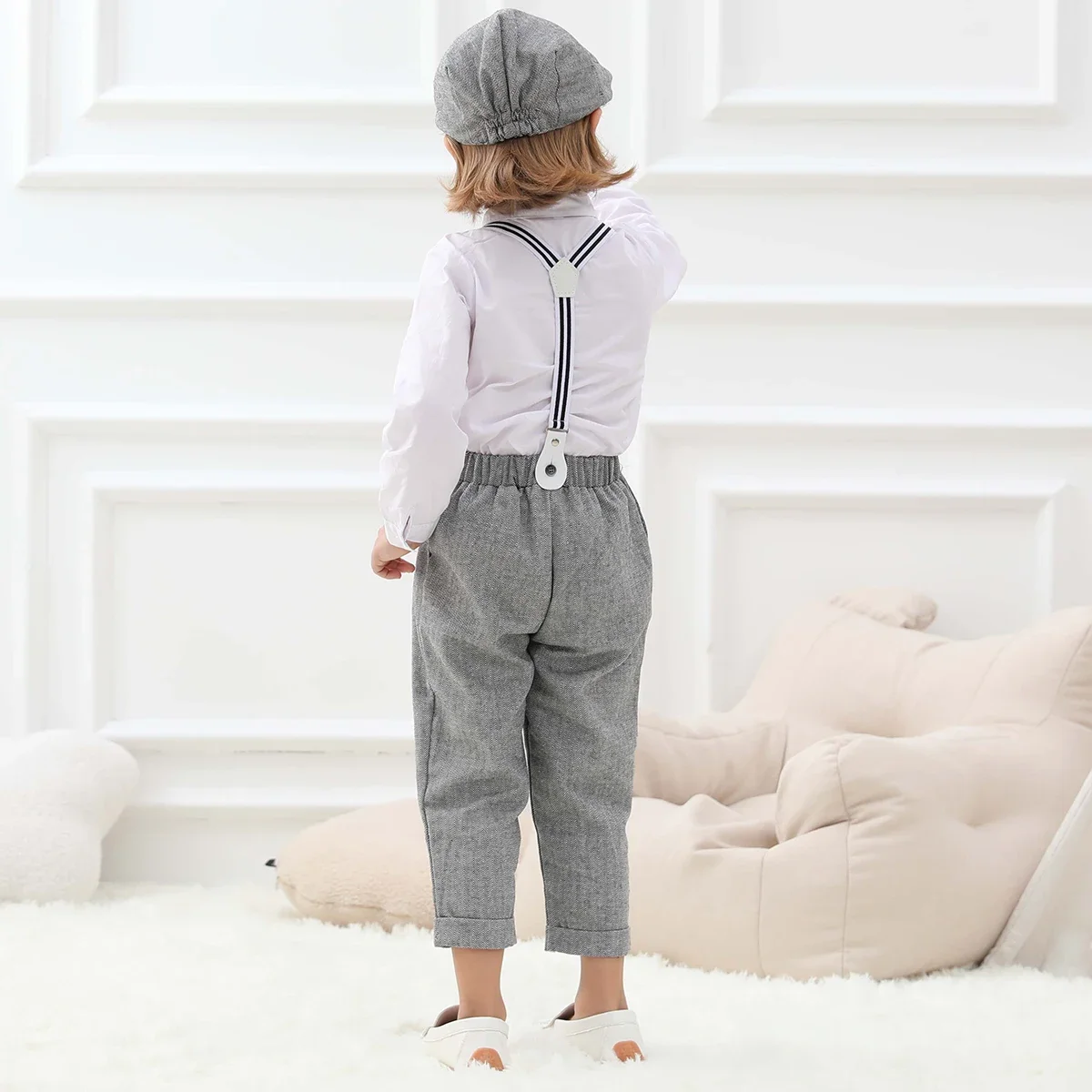 Baby Boy Outfits Toddler Wedding Suit Set Baby Infant Birthday Party Gift Formal Clothes Kids Easter Church Gentelman Clothing