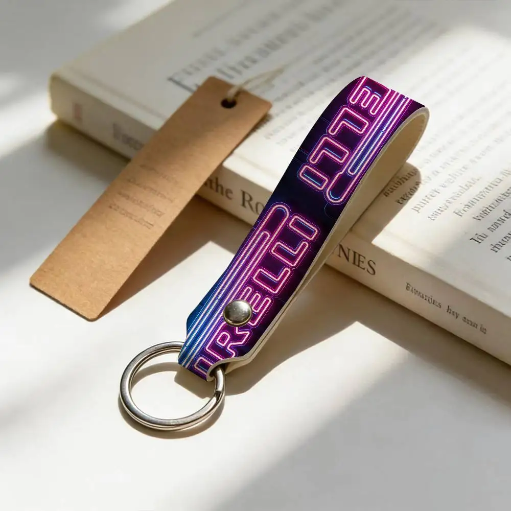 

Кожаный брелок для ключей PIRELLI, универсальный держатель для ключей от мотоцикла, подарок для мужчин-мотоциклистов