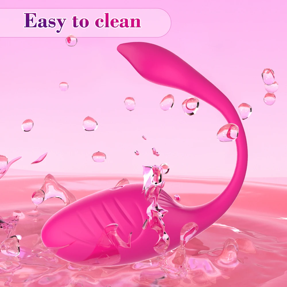 G-Spot البظر المهبل محفز أنثى APP التحكم عن بعد هزاز يمكن ارتداؤها تهتز مدلك دسار لعبة الجنس للإناث ﻿   18+