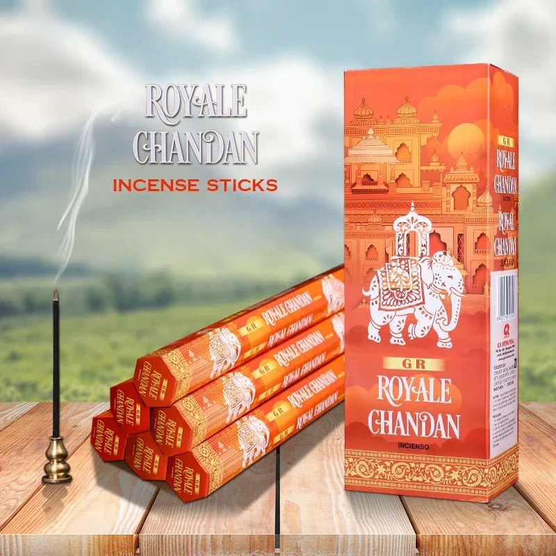 40/20 Sticks Wierook Originele GR Sandelhout Stok Jazmin Sri Ganesh Royal Oudh Indian Aroma Stok voor Thuis Meditatie Wierook