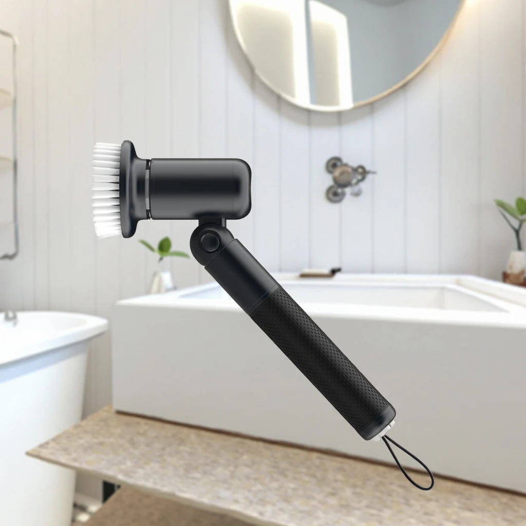 Electric Cleaning Brush Rechargeable Electric Rotating Scrubber Wireless Cleaner Brush Home Appliance Yard Tools Gadget