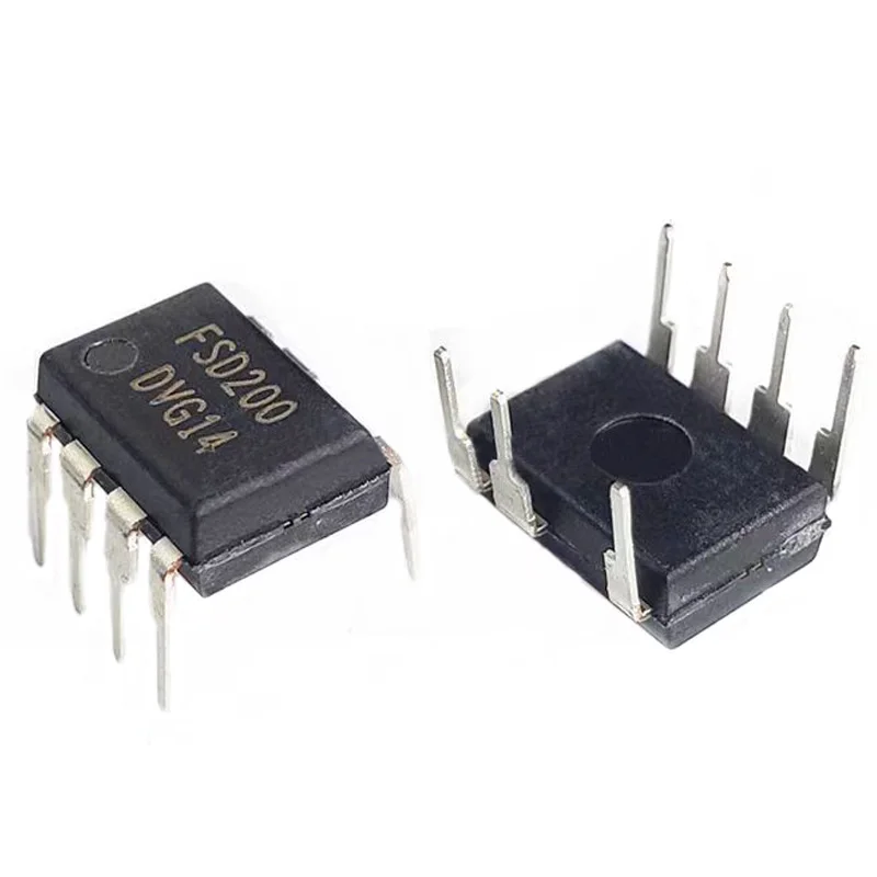 10pcs FSD200 Inline DIP-7 Induction Cooker Power Supply Chip IC Block