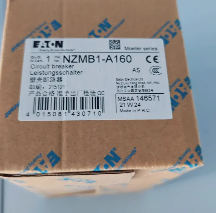 New Eaton moulded Case Circuit breaker NZMB1-A160