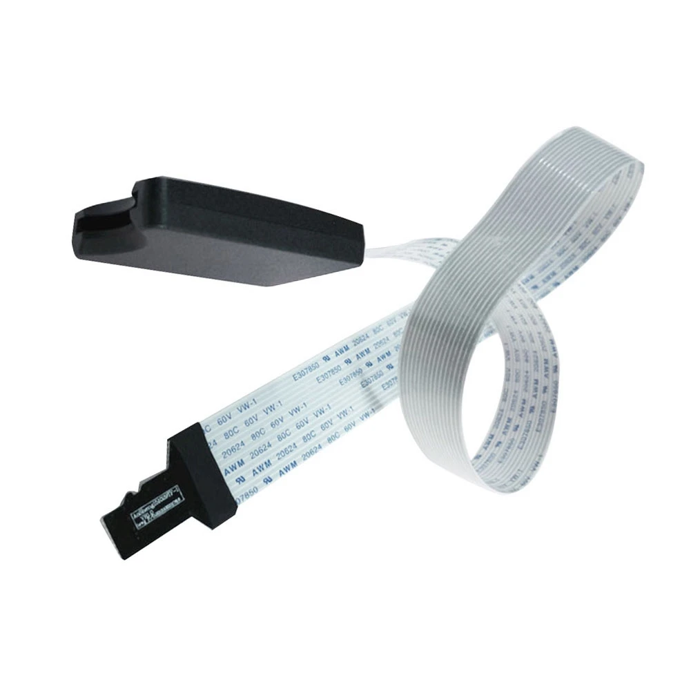 TF to SD 메모리 카드 익스텐션 케이블 카드 리더, 확장기 TF 메모리 카드 익스텐션 어댑터 케이블, 48cm