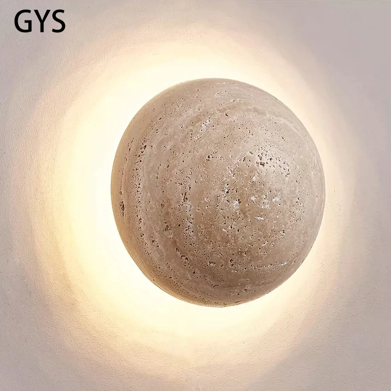 

Led Wall Lamp Yellow Cave Stone Light Nordic Bedroom Bedside Atmosphere Lighting Fixture Home Room Decor Lights 110V 220V Cream