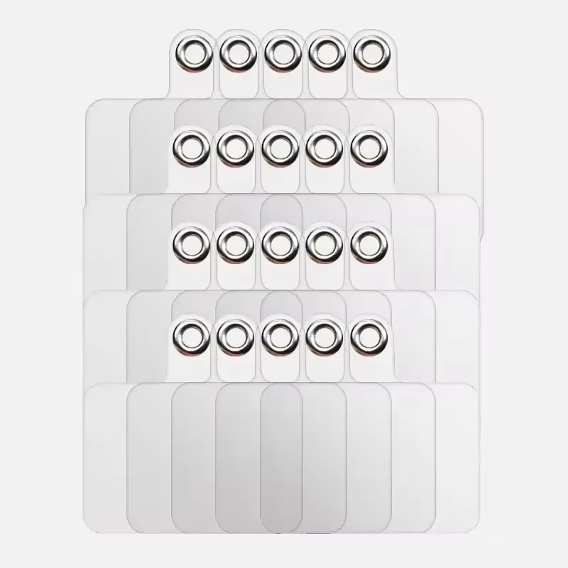 Transparante Matte Flexibele Telefoon Lanyard Kaart Mobiele Telefoon Universele Tether Tabs Gat Ophangriem Patches Koordclips Pakking