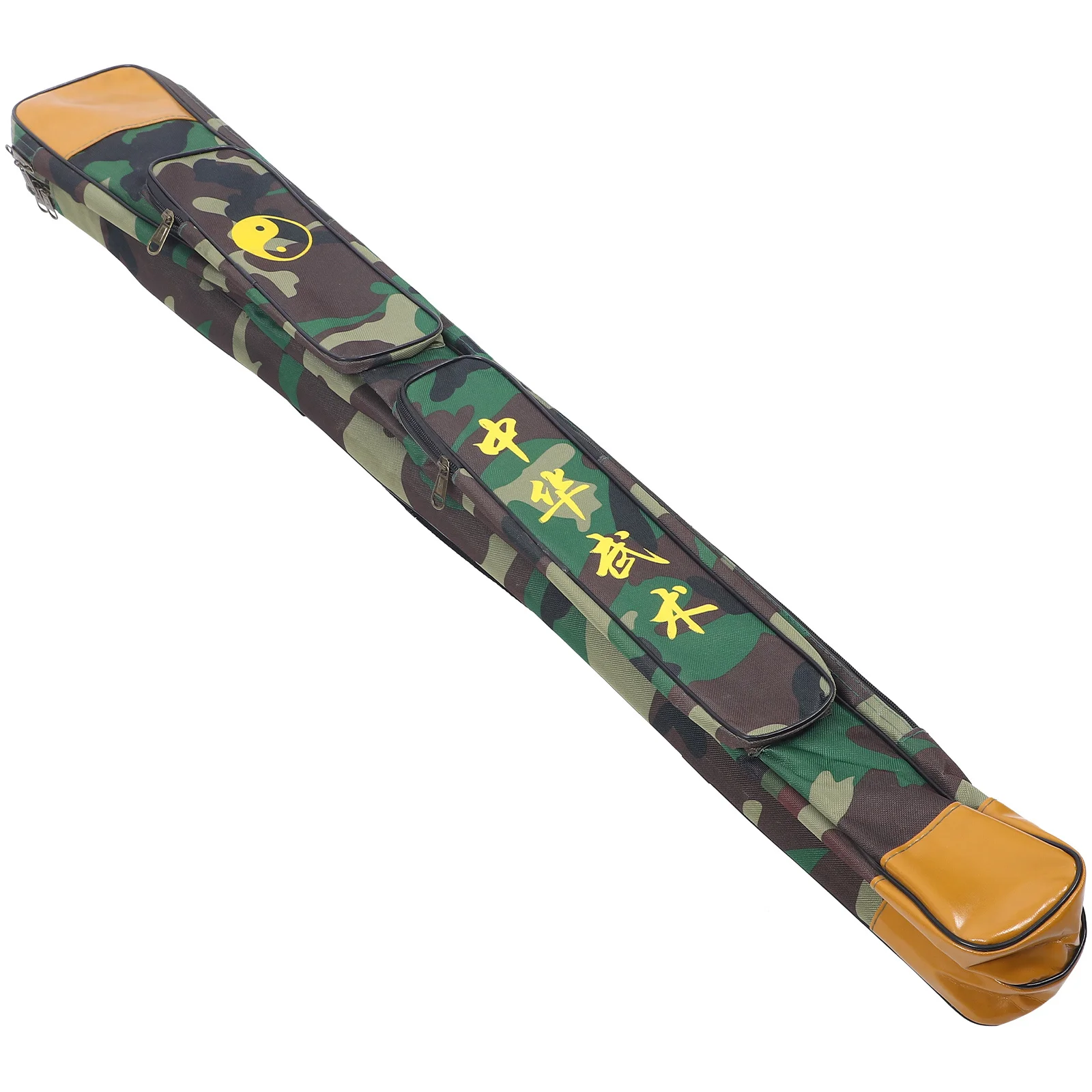 

Double Layer Sword Carrying Bag Thick Wear-Resistant Portable Pouch for Japanese and Chinese Swords Long Sword Storage Case